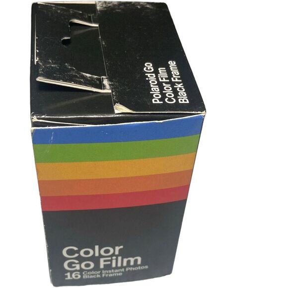 Polaroid Go Color Film 16 Photos Black Frame Double Pack 12/2024 SEALED - Picture 3 of 8